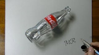 Drawing A Coca Cola Bottle In 3D