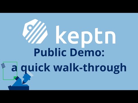 Keptn public demo: a quick walk through