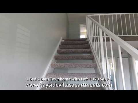 Bayside Villas Apartments 2 Bed 2 Bath Townhome With Loft Tour 1,120 Sq. Ft. South Pasadena, FL