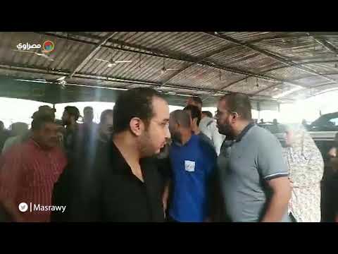 محمد هنيدي ونجوم الفن يشيعون جثمان الراحل "هيثم أحمد زكي"