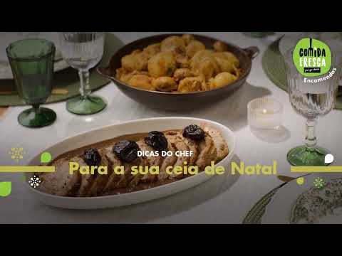 Lombo de Porco com ameixas | Dicas do Chef | Encomendas de Natal e Ano Novo | Comida Fresca