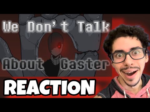 UNDERTALE DISNEY MUSICAL? | We Don't Talk About Gaster - Undertale "Encanto" Cover Animatic REACTION