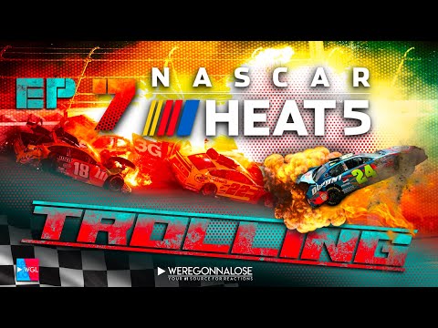 I Crashed Nascar Heat Racers into the Pits and Got Away with It