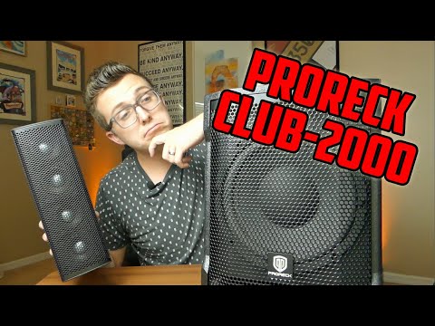 PRORECK Club-2000 Unboxing, Review, & Sound Test | The best sound system for $300?