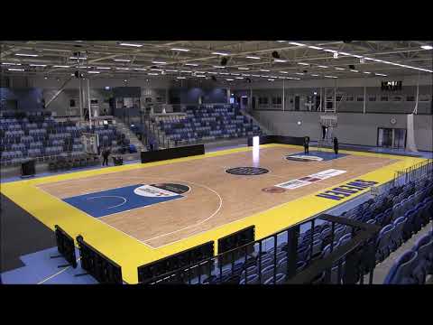 BASKETBALL SBL KÖPING - UPPSALA KBS IS TURNED INTO A BASKETBALL ARENA