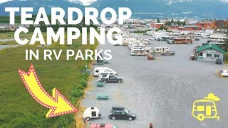 10 Reasons Why You Should Stay at an RV Park with Your Teardrop Trailer