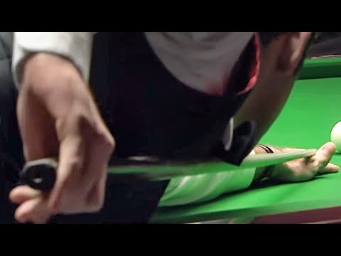 Ronnie O'Sullivan's Grip & Cue action | Slow motion