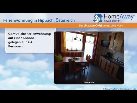 Tirol: Gemütliche Ferienwohnung auf einer Anhöhe gelegen, für 2-4 - FeWo-direkt.de Video