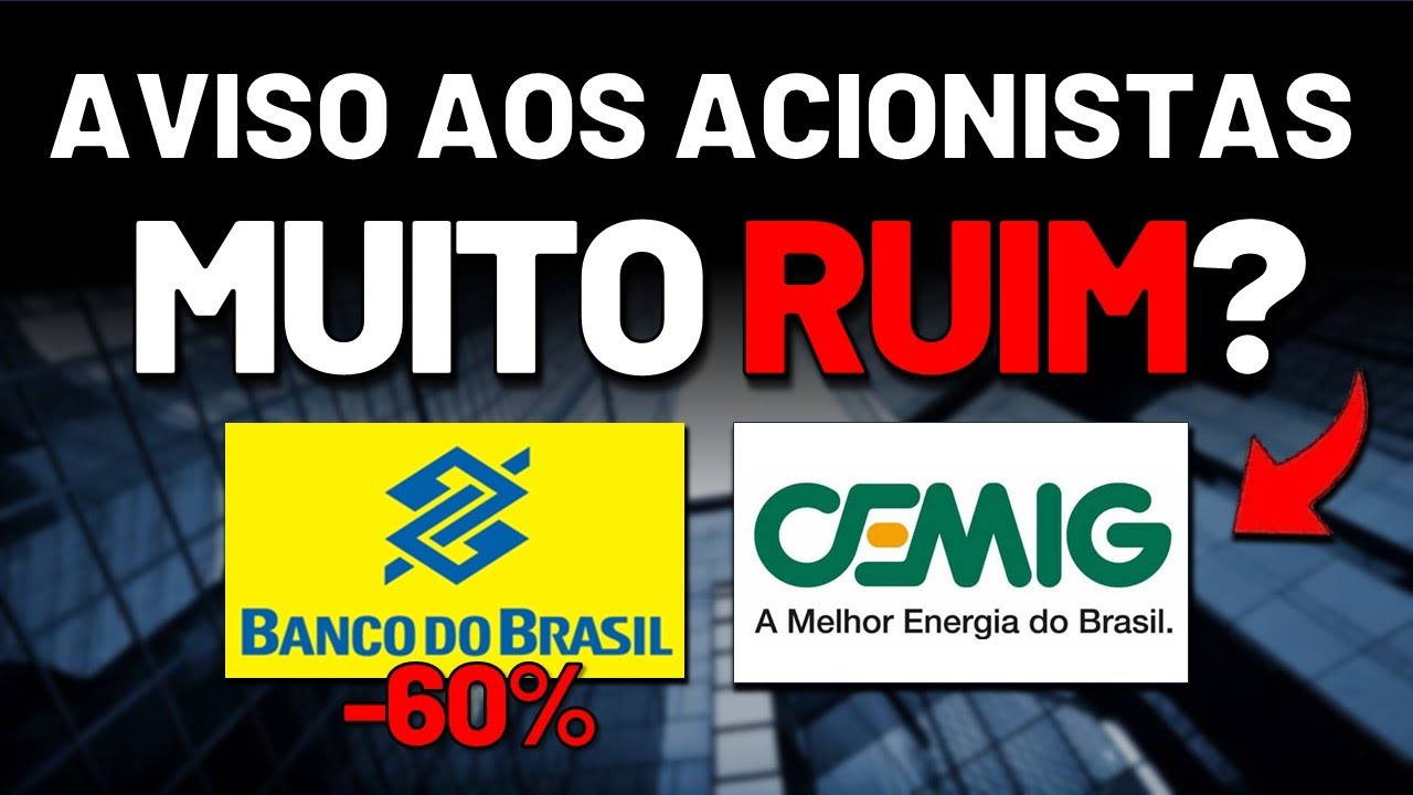 🚨BBAS3 em ALTA com Dividendos Menores? Não é Apenas o AGRO? CEMIG (CMIG4) Resultados do 2T25