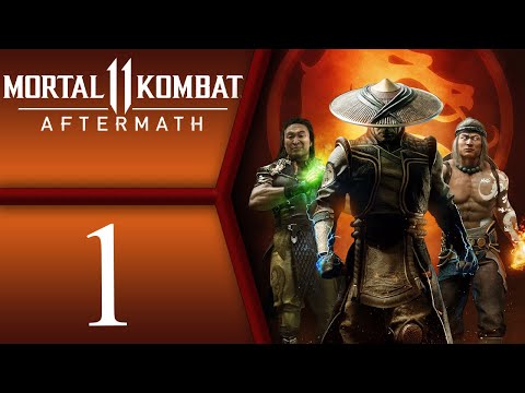 Mortal Kombat 11 Aftermath DLC Story playthrough pt1 - An Unlikely Alliance