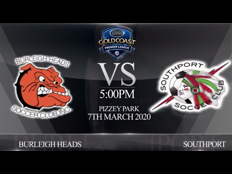 ASN Gold Coast Premier League Rnd 1 - Burleigh Heads SC vs Southport FC