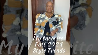 My favorite fall 2024 style trends #Shorts #Style #StyleOver50