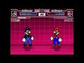 MUGEN Board Game Team Harvyj197727 Vs Team Matrix LuigiFan1 Part 1