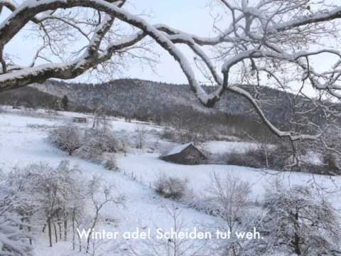 Winter ade! -  mit Text