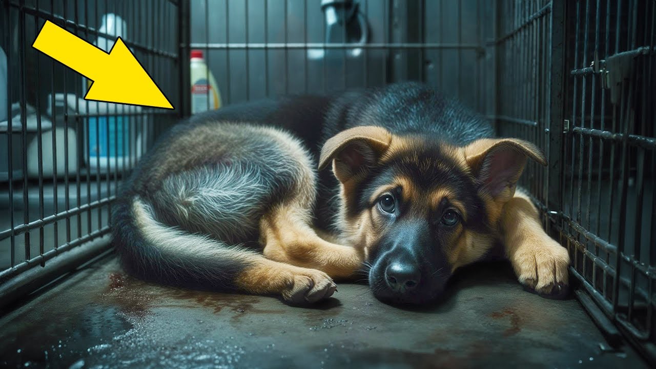 “Can’t Handle Him.” They Left a German Shepherd Puppy in a Crate — Then Everything Changed
