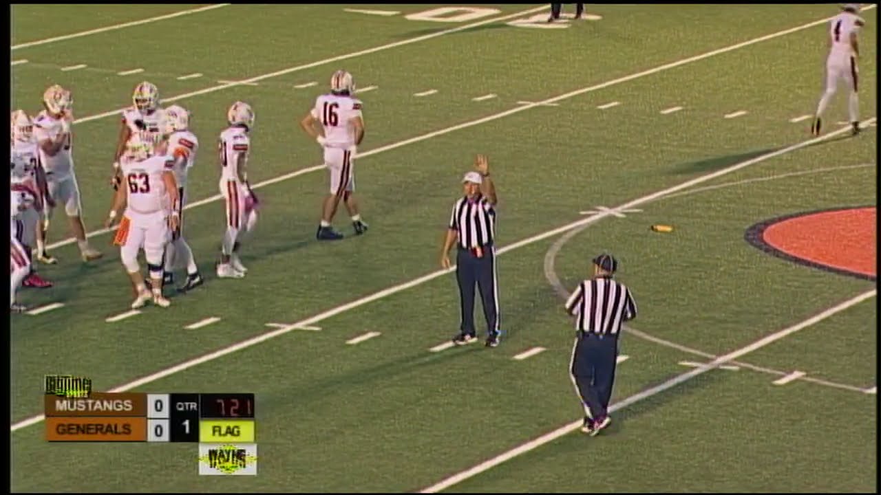 Claymont Mustangs vs Ridgewood Generals (Part 1) | OHSAA Football | Big Time Sports Game of the Week