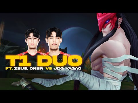 Teaming up with T1 Zeus & T1 Oner