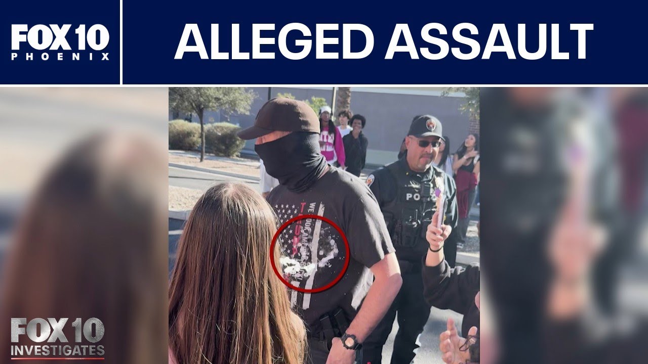 Video shows police sergeant's incident at protest | FOX 10 Phoenix