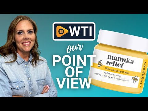 Clearbody Manuka Honey Eczema Cream –Organic Honey Moisturizer for soothing Eczema - WTI product video review