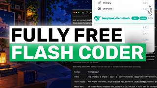 FULLY FREE Deepseek V4.1 Flash Coder: This SHOULDN'T BE FREE! (+My Design Workflow)