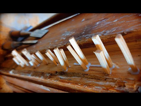 160 year old VICTORIAN door frames restoration