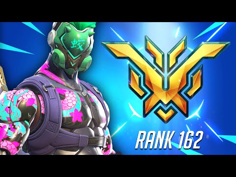 WATER RANK 162 DPS GENJI - POTG! [ OVERWATCH 2 TOP 500 ]