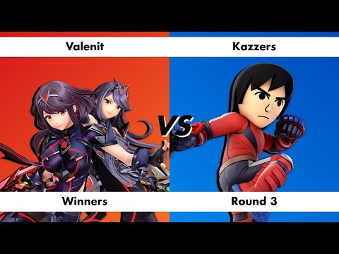 AT Gaming Night S5#4 - Winners Round 3 - Valenit (Pyra&Mythra) vs Kazzers (Mii Brawler)
