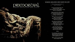 Primordial - 2014 - Where Greater Men Have Fallen (full album)