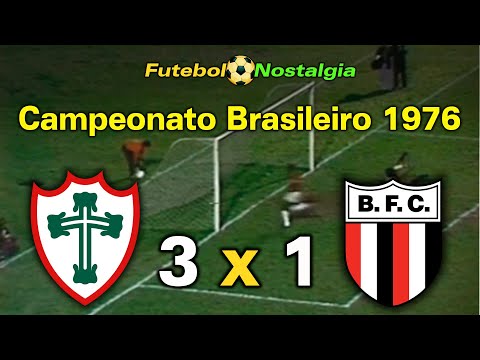 Portuguesa 3 x 1 Botafogo-SP - 23-09-1976 ( Campeonato Brasileiro )