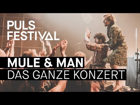 Mule & Man (Bonaparte & Kid Simius) live beim PULS Festival 2016 (Full Concert)