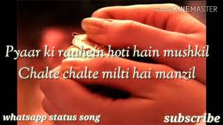 Pyaar ki raahein  lyrics  bewafaa