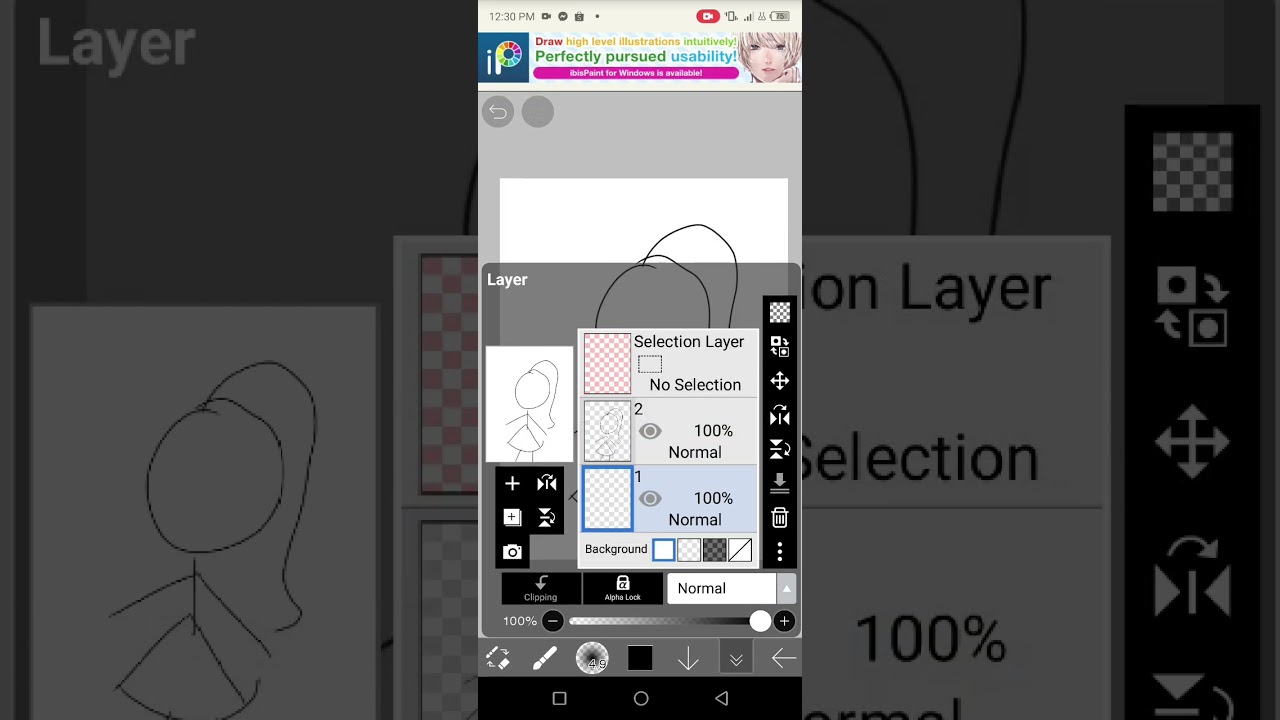 HOW TO COLOR IN IBISPAINT WITHOUT COLORING YOUR LINEART #ibispaintx #beginners #digitalart
