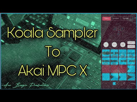 Sampling More Stems Into The MPC X From Koala Sampler. #koalasampler #ai #diy #akai #oldisgold