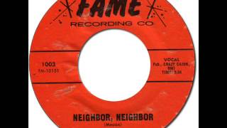 JIMMY HUGHES - NEIGHBOR, NEIGHBOR [Fame 1003] 1966