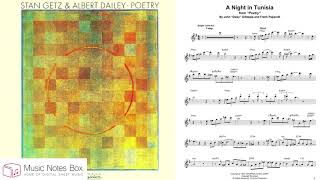 Stan Getz 'A night in Tunisia' Tenor Saxophone Transcription