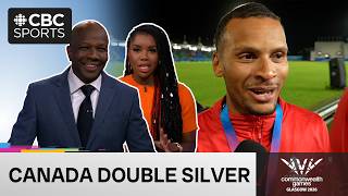 Donovan Bailey & Perdita Felicien REACT to Canada's SILVER medal in the 4x100m Relay