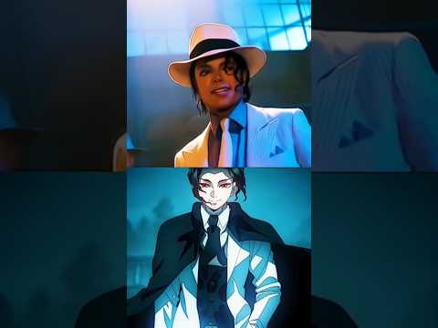 Oh my goodness! #michaeljackton #moonwalk #demonslayer #michaeljackson #mj #muzan