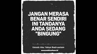 Download lagu BENAR DIATAS KEBENARAN DARIPADA MERASA BENAR DIATAS KESESATAN - Ustadz Abu Yahya Badrusalam.Lc mp3 Download lagu BENAR DIATAS KEBENARAN DARIPADA MERASA BENAR DIATAS KESESATAN - Ustadz Abu Yahya Badrusalam.Lc mp3