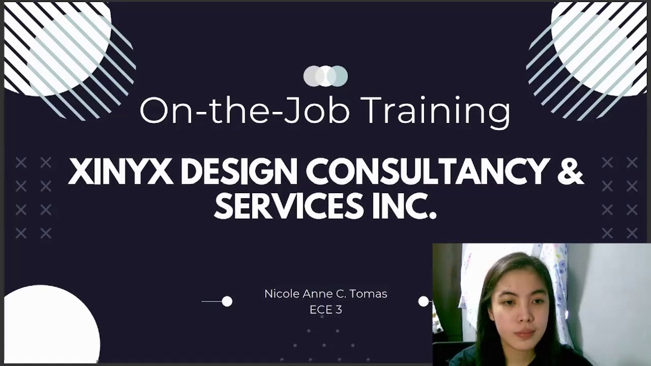 OJT Presentation: TOMAS_ECE3_XINYX