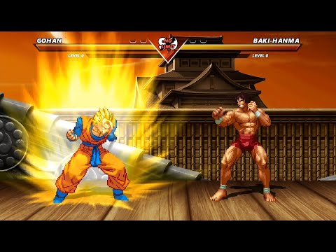 GOHAN vs BAKI HANMA - Highest Level Incredible Epic Fight!