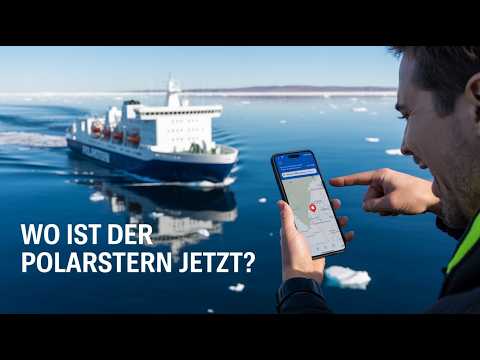 Wo ist der Polarstern JETZT? 🔎 Live-Position finden mit EINEM Code! #AIS