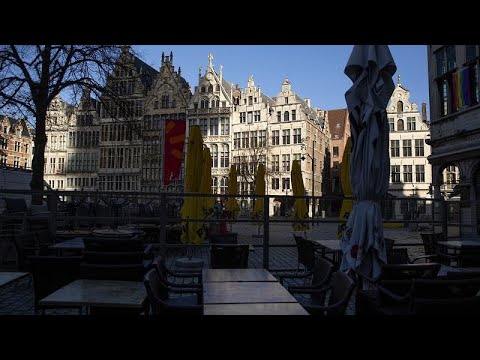 Pandemiefrustrierte aus den Niederlanden überrennen Antwerpen