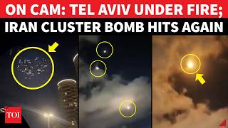 Iran Unleashes Cluster Missile Fury On Tel Aviv; Israelis Scream In Fear As Missiles Breach Defences