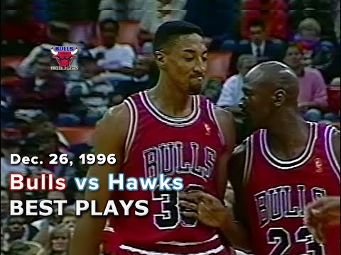 December 26, 1996 Bulls vs Hawks highlights