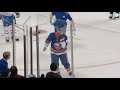 Johnny Boychuk Takes A Skate To The Face