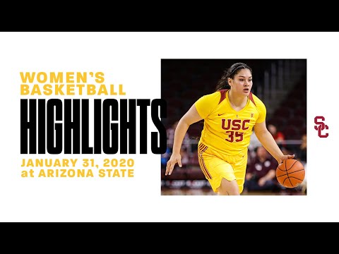 Women's Basketball: ASU 76, USC 75 (3OT) - Highlights 1/31/20