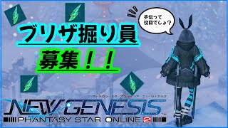[PSO2NGS ship9] 💎急募！ブリザ掘り手伝ってください（カプタンも）💎＆暇な人用マシュマロ募集します。※一度概要欄確認お願いします。初心者さん大歓迎
