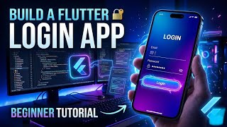 Flutter Login UI Tutorial 🚀 | Create Login Screen Step by Step