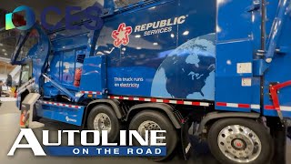 Oshkosh Puts Passenger Car Tech Into Garbage Trucks - CES 2025