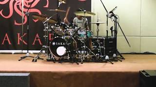 Akram Rosyid Drummer Cilik - Hard Wired (Dave Weckl) Drum Cover